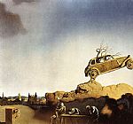 Apparition of the Town of Delft by Salvador Dali